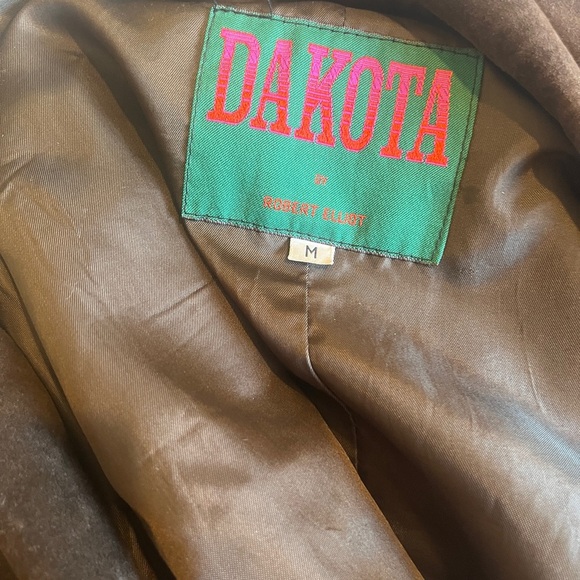 Vintage Brown real Suede Fringe western Jacket - Picture 12 of 15